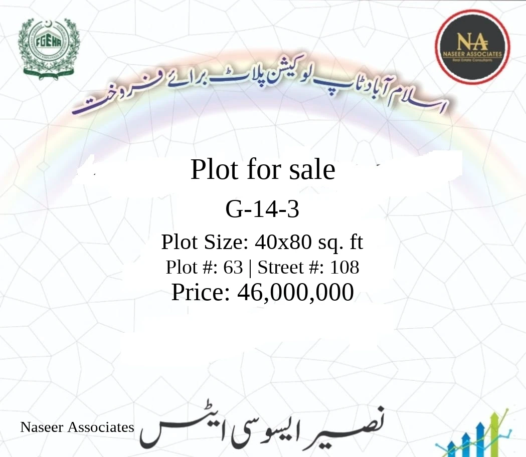 Plot for sale