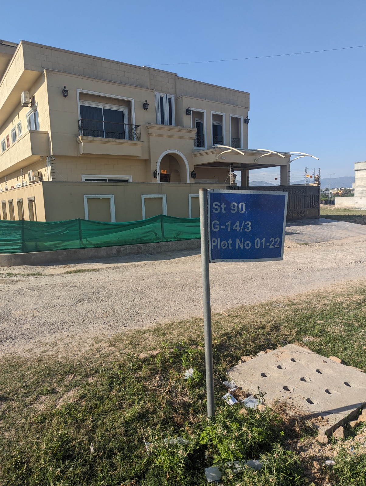 G-14/3 Street No 102 Plot Size 50x90 For Sale Islamabad